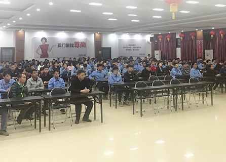 抓好安全生產，尊尚門窗一直在行動